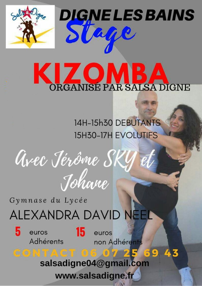 Stage Kizomba - Digne les Bains