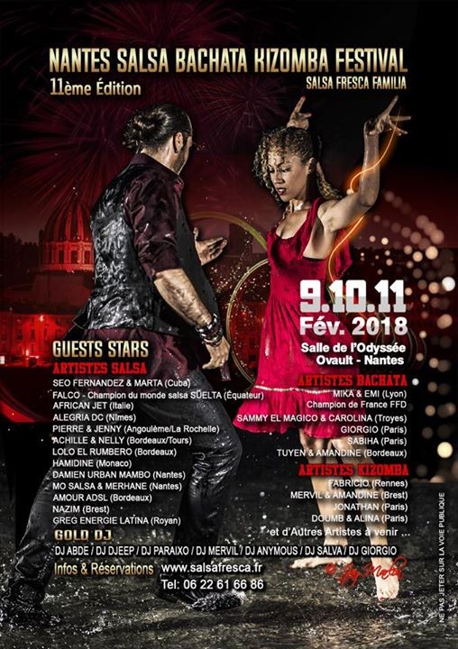 Nantes Salsa Bachata Kizomba Festival